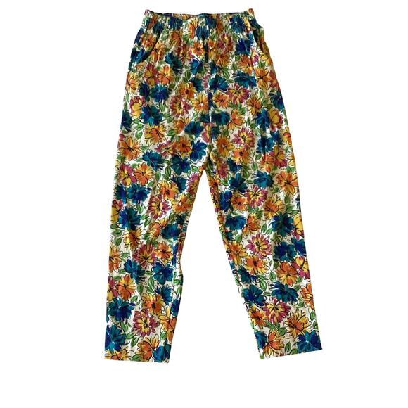 Vintage Cabin Creek Floral Pants - Picture 1 of 4